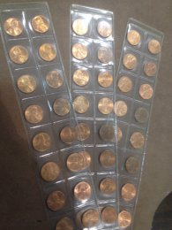 125 Lincoln Cents from 1917 to ... 